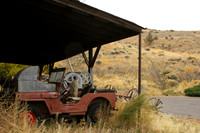 Old boats and cars